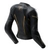 KURTKA MOTOCYKLOWA SKÓRZANA DAMSKA REBELHORN DIVA ST BLACK GOLD W40